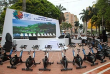 Alcalde Alejandro Eder invita a los caleños a participar de la COP16, previo al lanzamiento del logo oficial