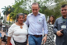 Alcalde Alejandro Eder invita a los caleños a participar de la COP16, previo al lanzamiento del logo oficial