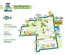 Conozca el recorrido de la ‘Carrera 10K Verde’, que se realizará el próximo domingo en el sur de Cali