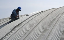 En 90 % se encuentra el avance de obras para la recuperación del coliseo del barrio Mariano Ramos