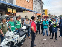 Inició proceso de recuperación ambiental en la plaza de mercado de Santa Elena