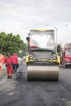 En la Calle 70, Alcaldía de Cali empieza a recuperar la malla vial