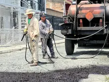 Recuperación malla vial barrio Unión de Vivienda Popular