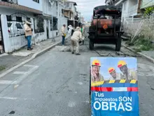 Recuperación malla vial barrio Unión de Vivienda Popular