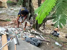 Continuamos recuperando la ciudad: ocho metros cúbicos de residuos fueron evacuados del río Cali