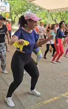 Con una ‘Caminata Púrpura’, abrazos y reaprendizajes, las mujeres disfrutaron de una manera muy especial la Ciclovida de Cali