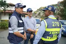Secretaría de Movilidad hizo presencia activa en la vía al mar durante el ‘plan retorno’ del primer puente de Semana Santa