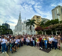 Cali se iluminó este Viernes Santo con ‘El Camino de la Luz’