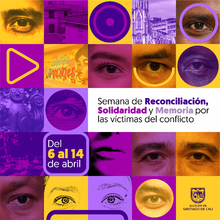 Cali se une para conmemorar la Semana de Reconciliación, Solidaridad y Memoria por las Víctimas del Conflicto