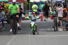 La Ciclovida de Cali conmemoró, con mucho color e inclusión, el Día Internacional de la Actividad Física