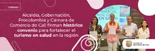 Firma pacto Turismo en Salud