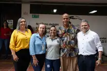 Observatorio del Deporte lanzó un laboratorio de esgrima para alumnos de la I.E. Juan Pablo II, en la Comuna 18 de Cali