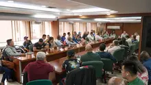 En conversatorio alcalde Alejandro Eder y periodistas hablaron de la COP16 y construcción de ciudad
