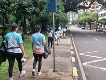 Plogging liberó de 1,5 toneladas de residuos al río Cali