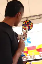 Niños y adultos hicieron girar el ‘zumbambico’ en la Ciclovida de Cali