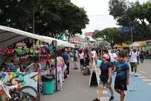 Niños y adultos hicieron girar el ‘zumbambico’ en la Ciclovida de Cali