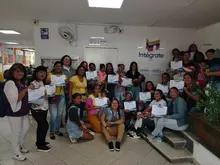  Integrantes de la Red de Mujeres Migrantes, en Cali, recibieron formación sobre autocuidado, empoderamiento femenino y gestión de emociones