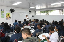 Visita Institución Educativa Humberto Jordán Mazuera 1