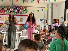 Pasos de Alegría: la Subsecretaría de Atención a la Primera Infancia acompañó a la Gestora Social de Cali en una donación de zapatos a niños y niñas de la Comuna 20