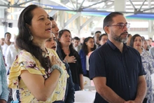 Directivos docentes y maestros del sistema educativo oficial de Cali fueron homenajeados en su día