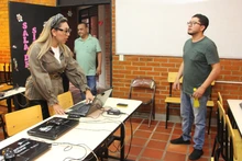 Secretaria de Educación visitó IEO del barrio Siloé 