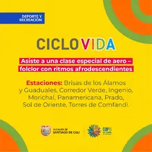 El domingo la Ciclovida de Cali se moverá y palpitará con un ‘tumbao’ afrocolombiano