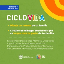 El ‘parche’ familiar para este fin de semana es en la Ciclovida