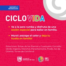 El ‘parche’ familiar para este fin de semana es en la Ciclovida