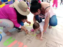Hasta las mascotas se gozaron el ‘Día de la Familia’ en la  Ciclovida de Cali