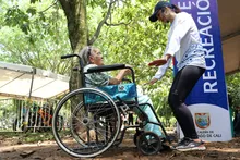 Hasta las mascotas se gozaron el ‘Día de la Familia’ en la  Ciclovida de Cali