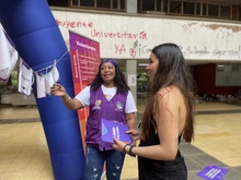 El Kiosko Violeta se toma las universidades de Cali para sensibilizar sobre la violencia de género 