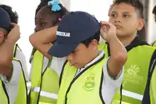 Estudiantes de la institución educativa Eva Riascos Plata se certificaron como Patrulleros Escolares