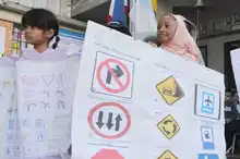 Estudiantes de la institución educativa Eva Riascos Plata se certificaron como Patrulleros Escolares