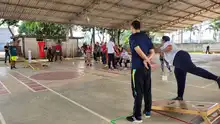 Servidores públicos del sector educativo participaron del Primer Torneo de Cornhole