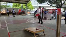 Servidores públicos del sector educativo participaron del Primer Torneo de Cornhole