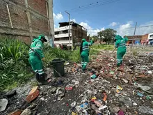 Administración Distrital continúa recuperando puntos críticos de arrojo clandestino de residuos: San Pascual y Calle 26 con Carrera Sexta, algunos de ellos