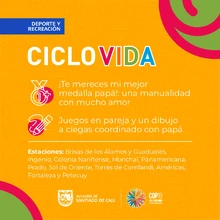 ¡Celebremos el día de papá en la Ciclovida de Cali!