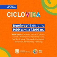 ¡Celebremos el día de papá en la Ciclovida de Cali!