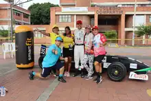 Los ‘ídolos’ se presentaron en sociedad y animaron la jornada en la estación Panamericana de la Ciclovida