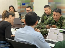Secretaría de Infraestructura y Batallón Pichincha velarán para que obras de la carrera 80 culminen de manera satisfactoria 
