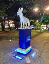 Siete lugares emblemáticos de Cali se iluminaron en homenaje a las comunidades refugiadas y desplazadas