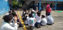 La institución educativa Montebello se embellece para recibir la COP 16