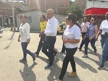 En la comuna 13, la estrategia ‘Nos pillamos en la calle’ realizó al recorrido #13