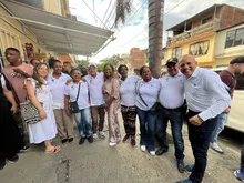 En la comuna 13, la estrategia ‘Nos pillamos en la calle’ realizó al recorrido #13