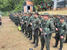 Llegan los primeros policías que reforzarán la seguridad en Cali para la COP16