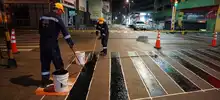 En el primer semestre de 2024 se demarcaron en Cali más de 168 mil metros lineales de vías 