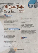 Volante subsidio de mejoramiento de vivienda “Mi Casa Bella” - 02