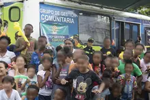 Policía, prevención de violencia en niños, niñas y adolescentes