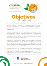 Objetivos del Sistema de Gestión de Calidad