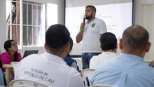 Proyecto del Parque Lineal en el jarillón del río Cauca fue socializado con la comunidad de Petecuy II